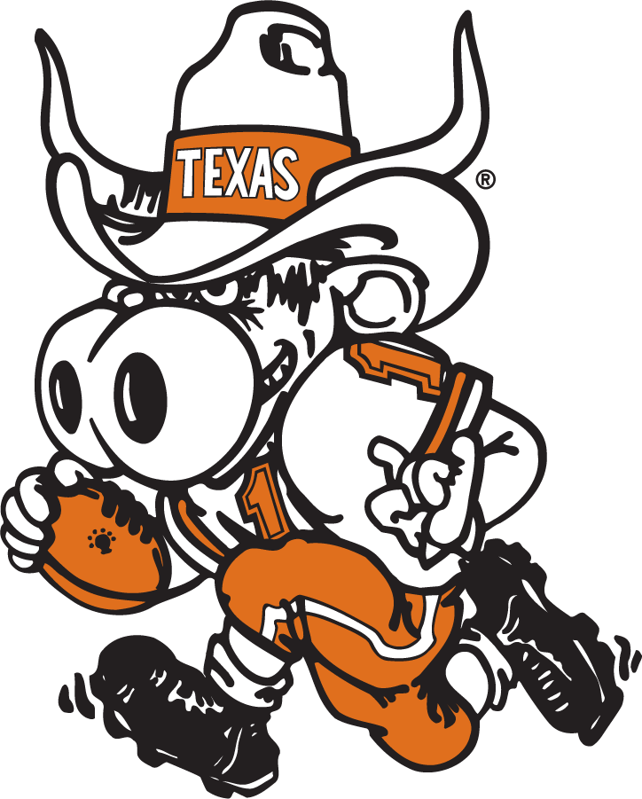 Texas Longhorns 1983-2004 Mascot Logo DIY iron on transfer (heat transfer)